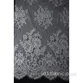 100% Nylon Panel Lace Fabric Untuk Pakaian